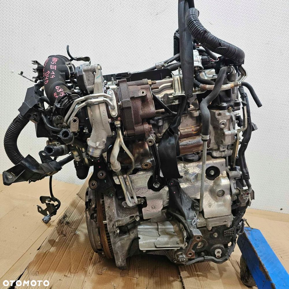 toyota yaris iii 1.4 d4d silnik motor kompletny 1nd - 9