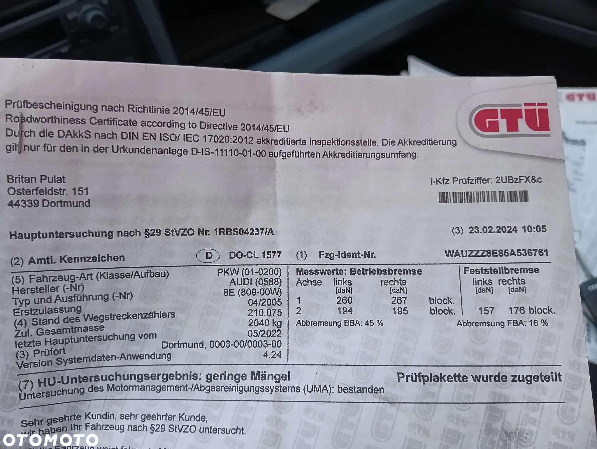 Audi A4 1.8T Multitronic - 21