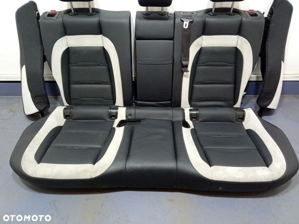 MERCEDES GLE 63 AMG W167 OPARCIE KANAPA TYŁ TYLNA SKÓRA EXCLUSIV - 3