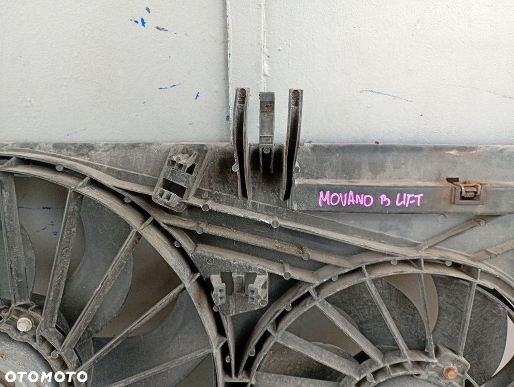 wentylatory chłodnicy renault master III movano B lift 2.3 dci 2019-2024r 214813663R - 7