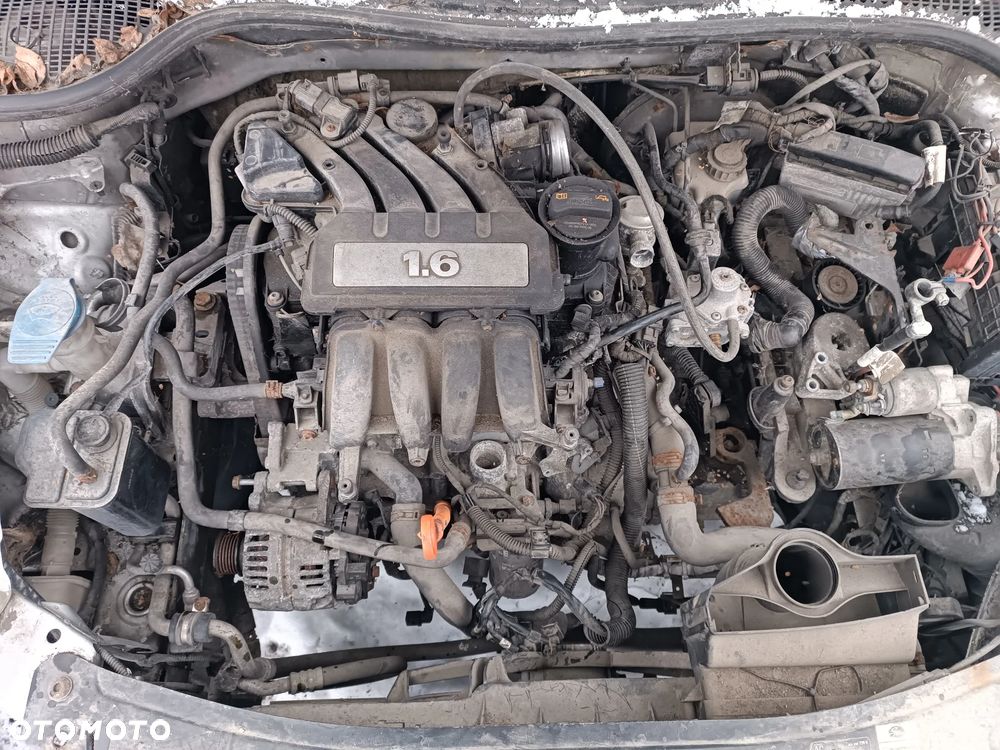 Skoda Octavia II 2004-2013 LA7W Ćwiartka Zderzaki drzwi dach silnik skrzynia koła zawieszenie - 9