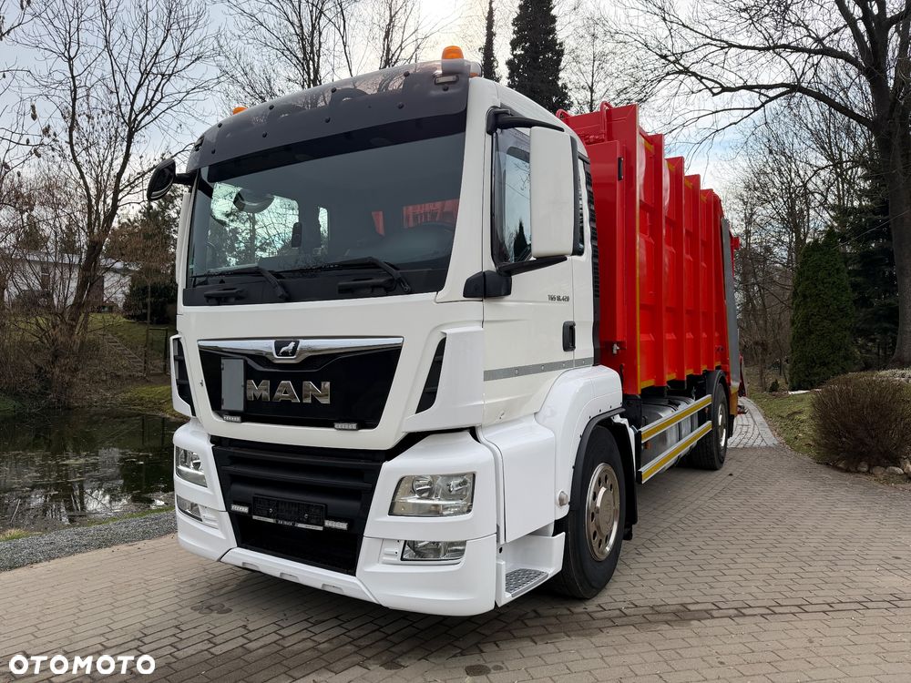 MAN TGS18.420 / ŚMIECIARKO MYJKA / ŚMIECIARKA / EURO 6 / STAN TOP - 5
