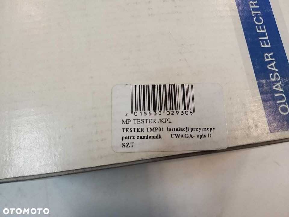 TESTER TMP01  instalacji przyczepy   TMP01 ESTER /KPL 7 PIN - 3