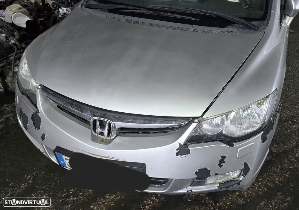 Frente completa sem airbags honda civic hybrid ano 2008 - 1