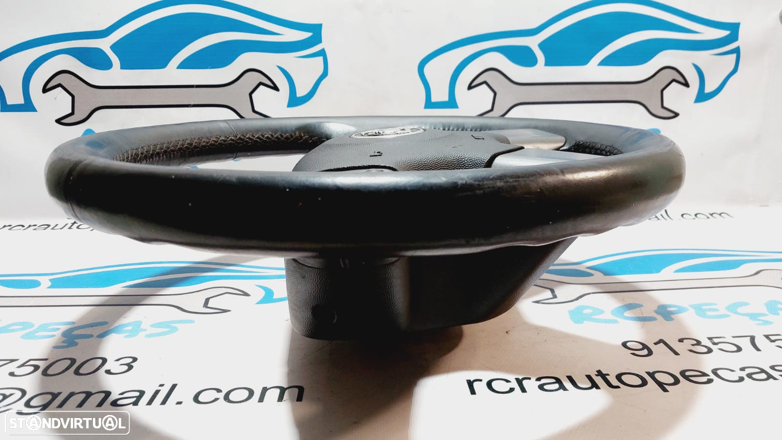 VOLANTE GUIADOR COMPLETO OPEL 13161863 OPEL VECTRA C Z02 PELE COMANDOS MULTIFUNÇÕES AIRBAG - 3