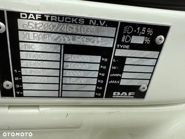 DAF LF 260 kontener 6m / ładowność 9600kg / JAK NOWY - 20