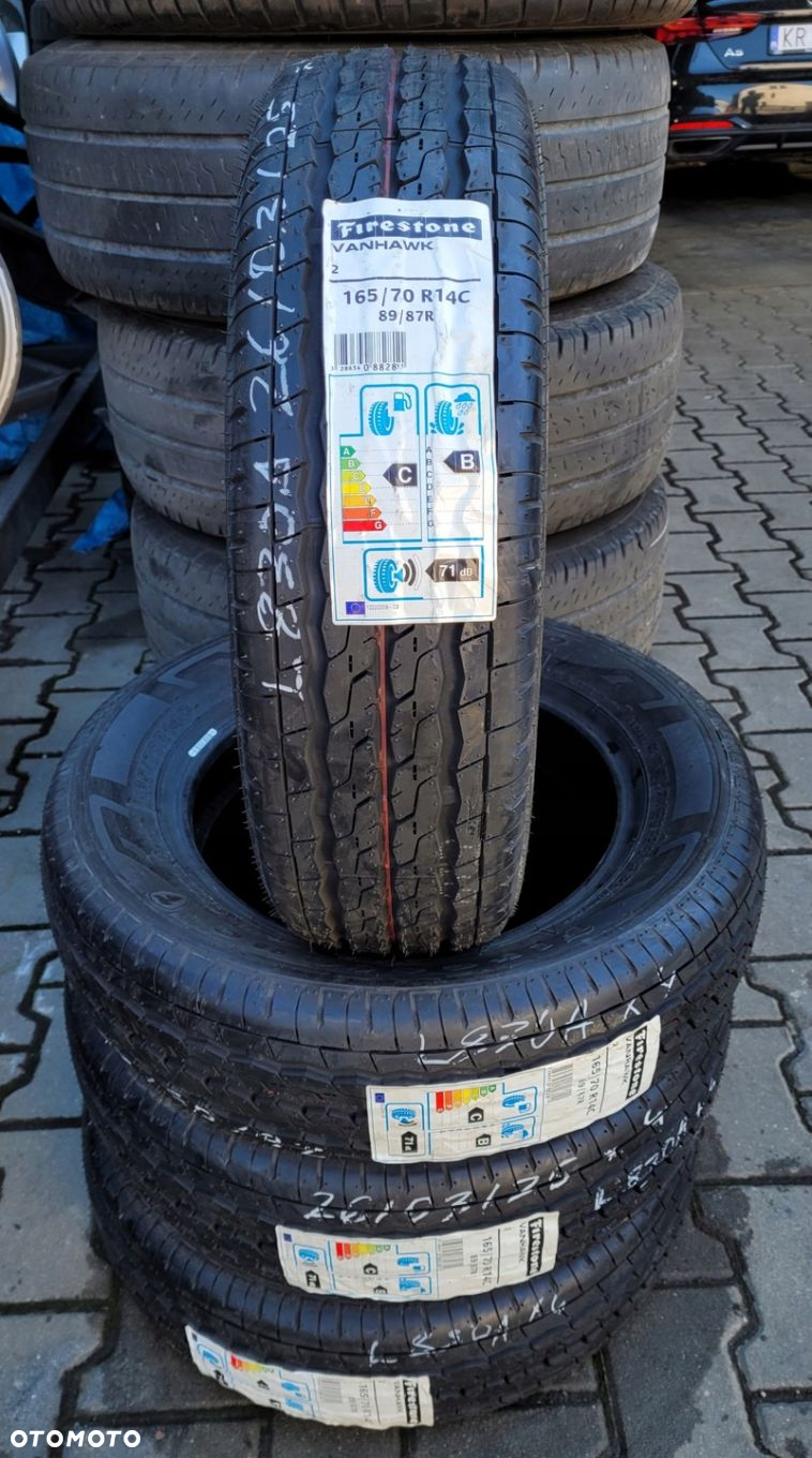 4x Firestone Vanhawk 2 165/70R14C 89/87R L830A - 2