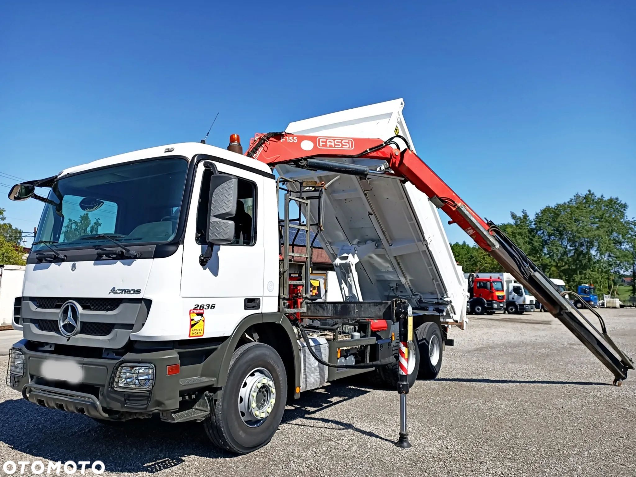 Mercedes-Benz Actros 2636 6x4 HDS Żuraw Dźwig Fassi Wywrotka Hydroburta - 1