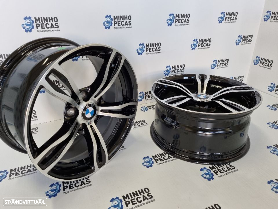 Jantes BMW Style 343 M5 em 17 Preto Polido - 5