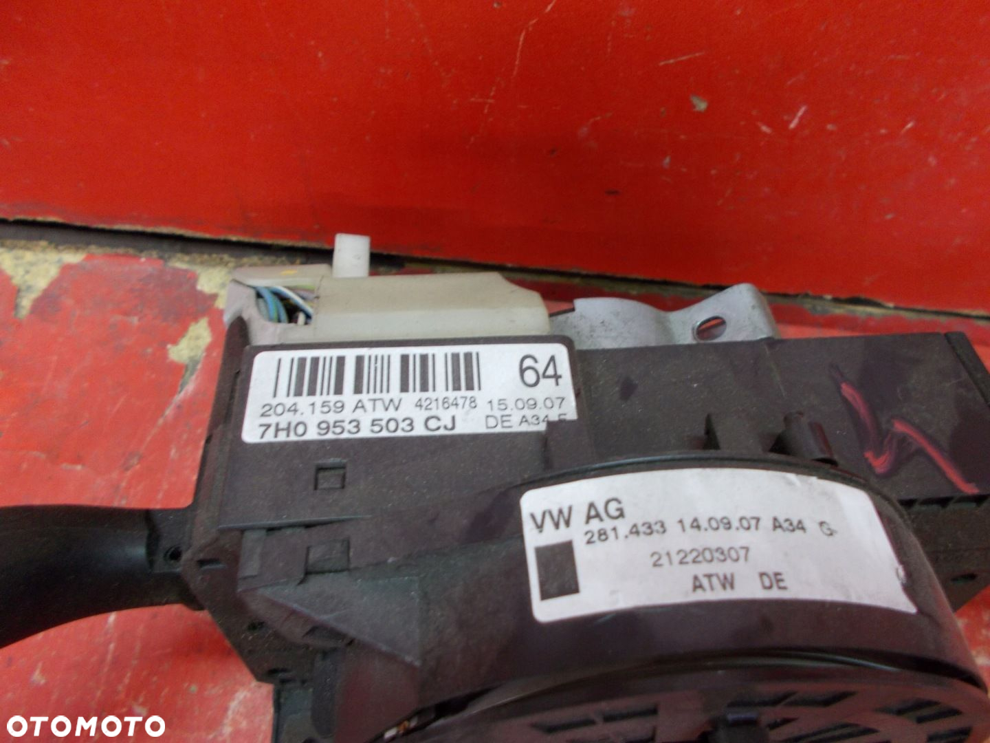 SKODA FABIA II ROOMSTER 07-14 7H0953503CJ PRZEŁĄCZNIK ZESPOLONY MANETKA - 2