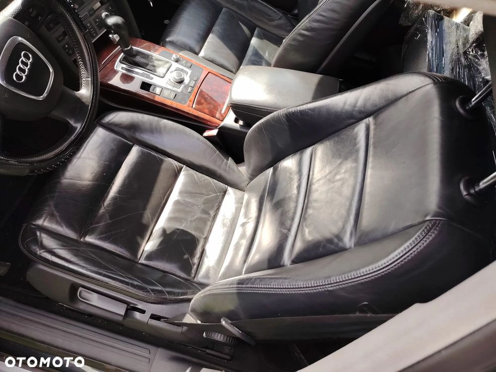 fotel fotele audi a6 c6 sedan skóra komplet z bpczkami - 2