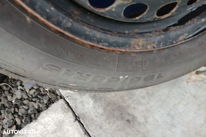 Jante tabla cu anvelope 15 - set 1K0601027T 195/65 R15 6JX15H2 1K0601 - 3