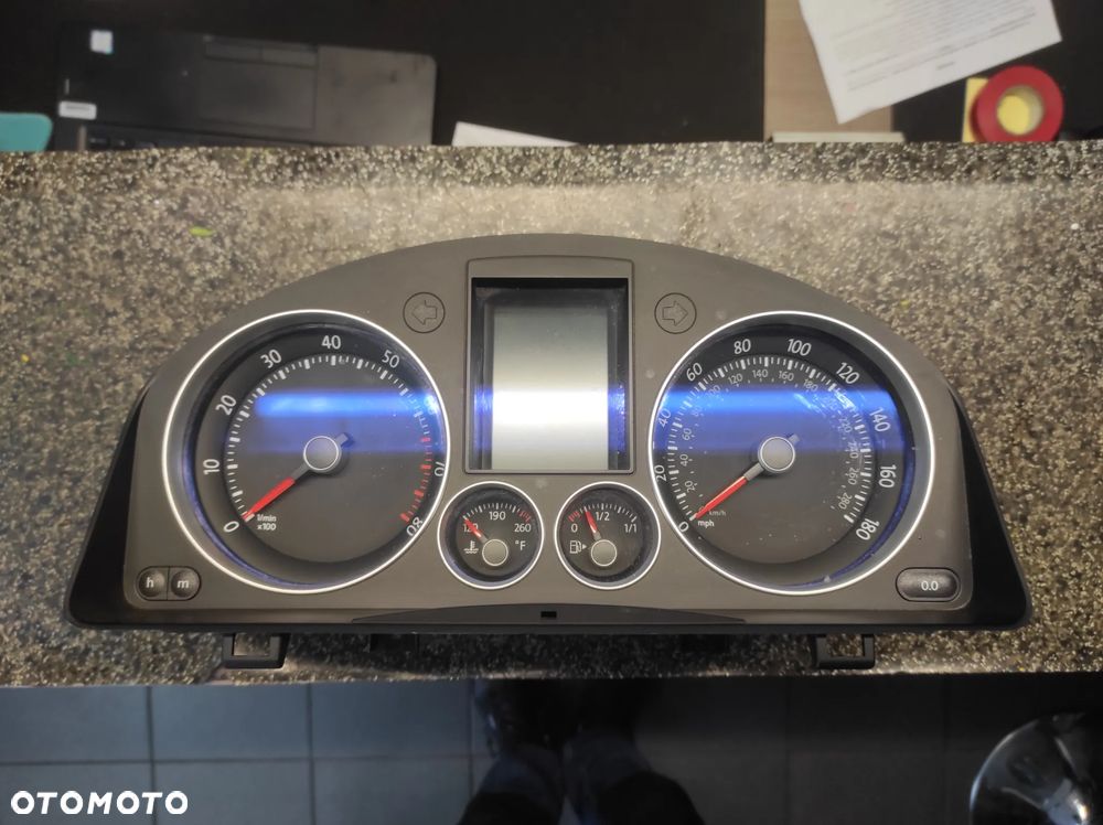 LICZNIK ZEGARY VW GOLF 5 GTI 2.0 TFSI TSI BENZYNA 1K0920974H FULL FIS SPRAWNY GWARANCJA WYSYŁKA !!! - 1
