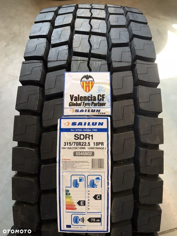 1150netto EXTRA opona SAILUN 315/70 R22.5 SDR1 315 70 regionalna napęd