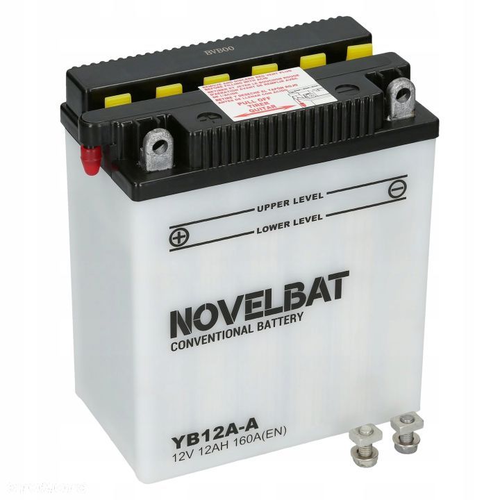 Akumulator Novelbat YB12A-A 12V 12Ah 160A L - 1