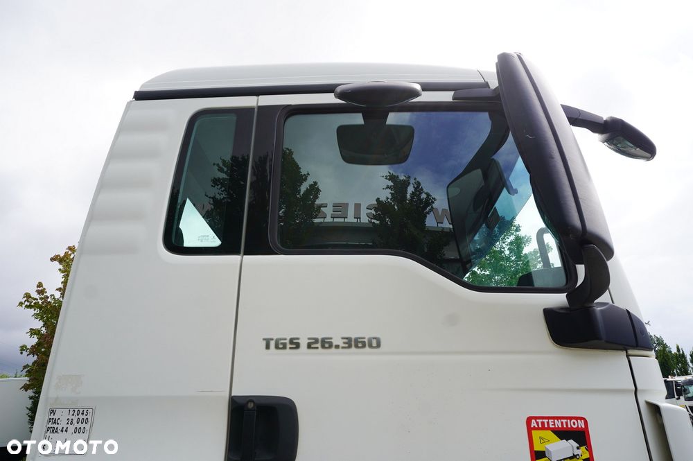 MAN TGS 26.360 6x4 BB / 160 tys. km / hakowiec Palfinger - 8