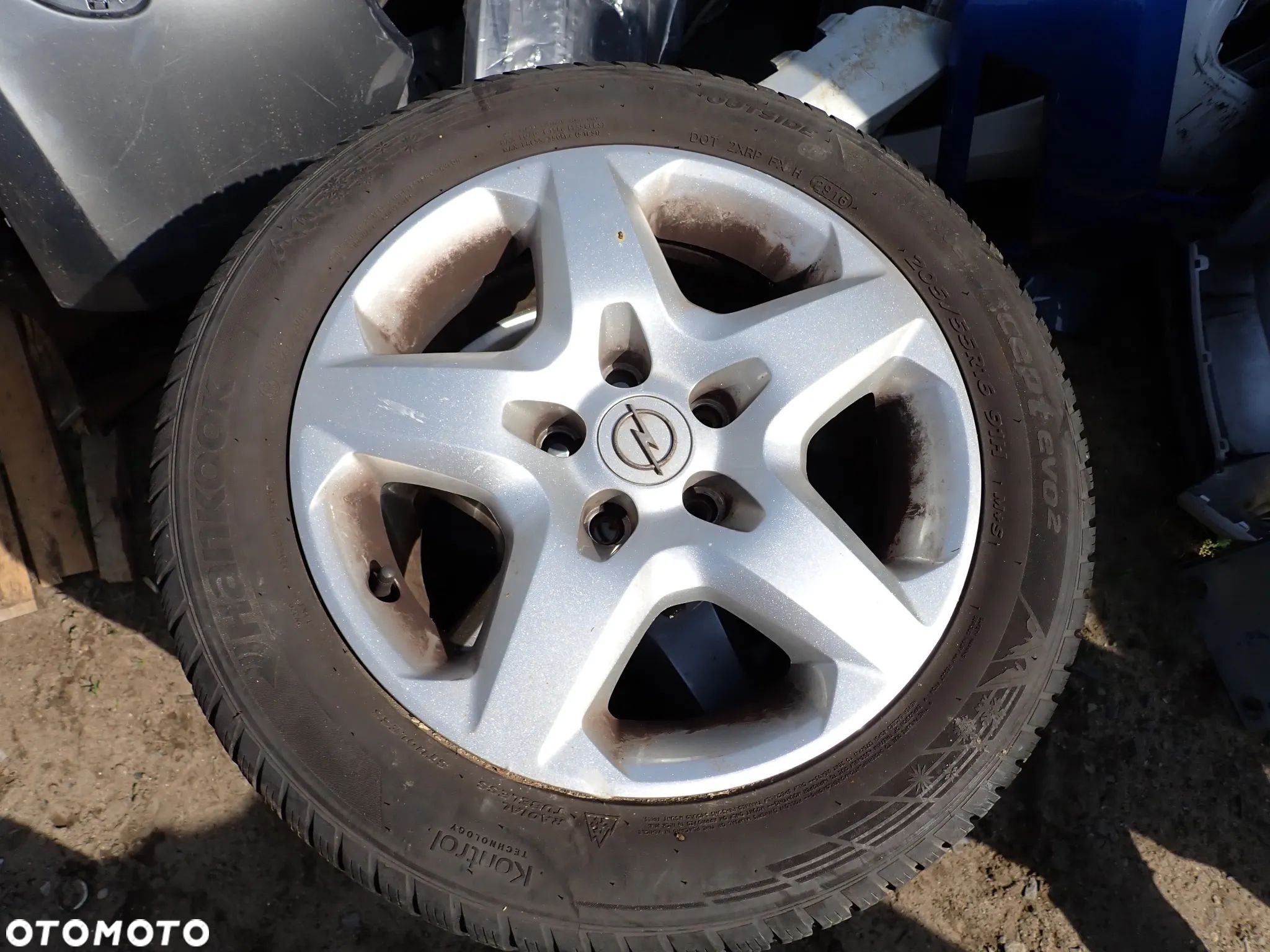 OPEL ASTRA H III FELGI KOŁA STRUKTURALNE 16" 205/55 - 1