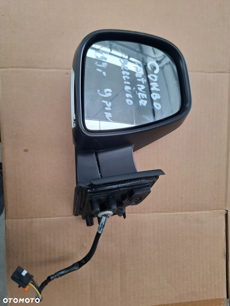 OPEL CITROEN PEUGEOT COMBO PARTNER BERLINGO LUSTERKO LEWE ASYSTENT 9 PIN - 2