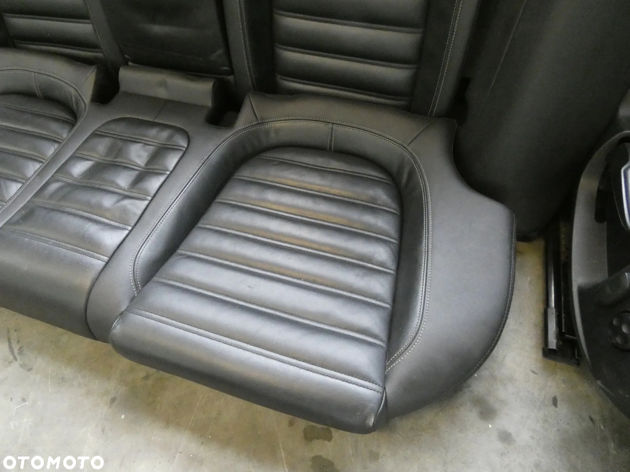 VW PASSAT CC LIFT GRZANE FOTELE PRZÓD TYŁ KANAPA KOMPLET CZARNA SKÓRA GORLICE - 16