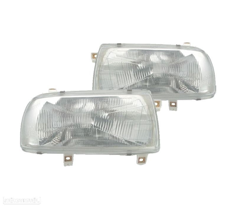 FARÓIS OPTICAS PARA VOLKSWAGEN VW VENTO 92-98 - 1