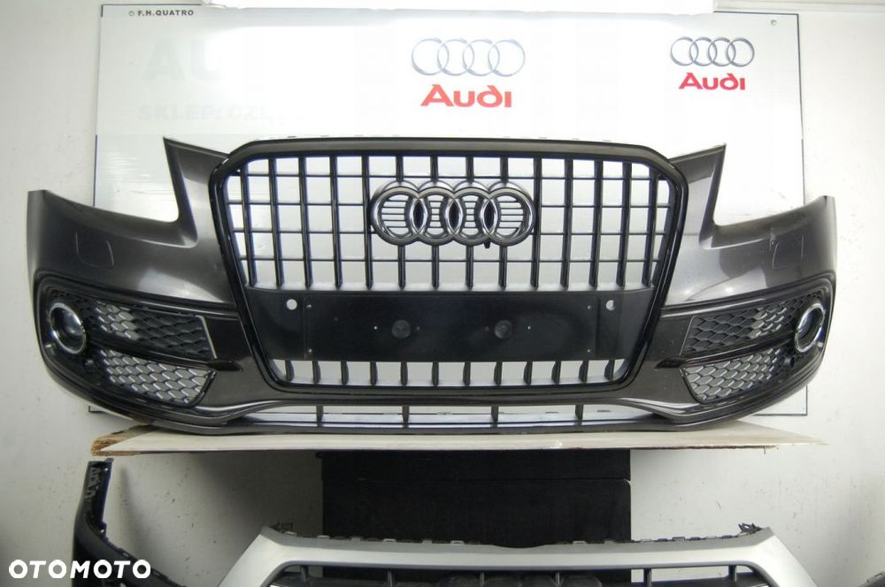 ZDERZAK AUDI Q5 S-LINE LIFT 2012-2016 BLACK 8R 8R0 - 1