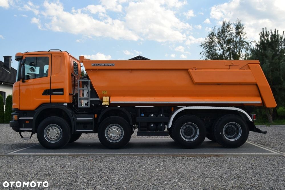 Scania G450 8x4 Meiller Kipper Hydroklapa - 8