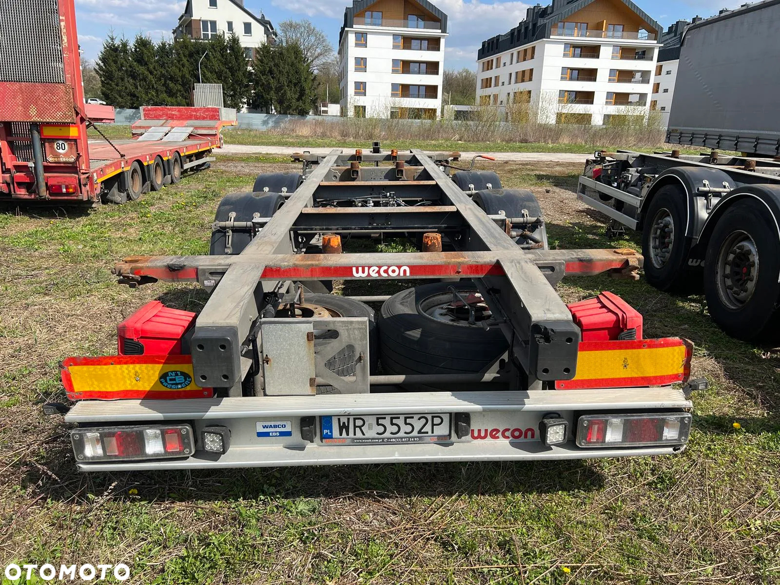 Wecon Przyczepa wymienna BDF centralno osiowa Typ PC Wecon - 5