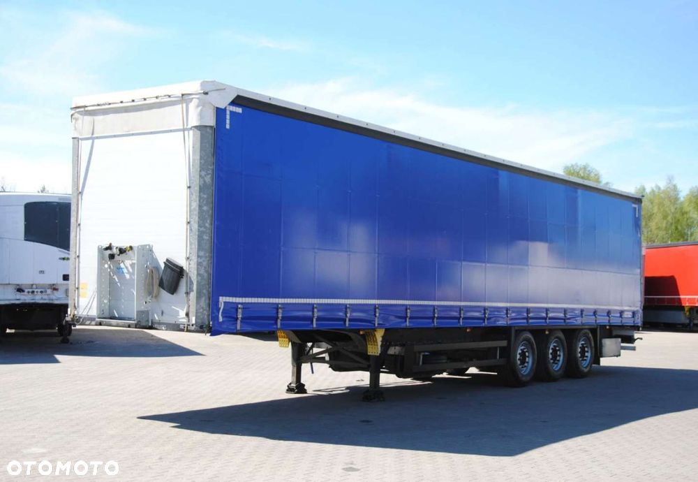 Schmitz Cargobull SCS kurtyna, podnoszona oś - 7