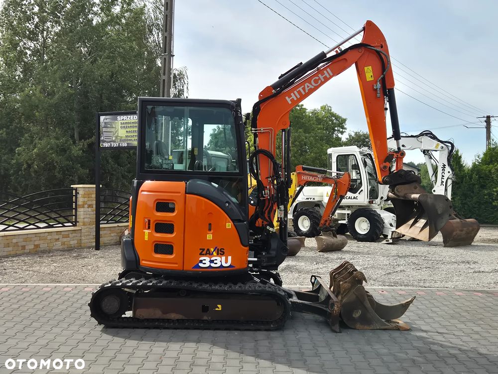 Hitachi ZX33U-6/ Klimatyzacja/ Maszyna sprowadzona - 6
