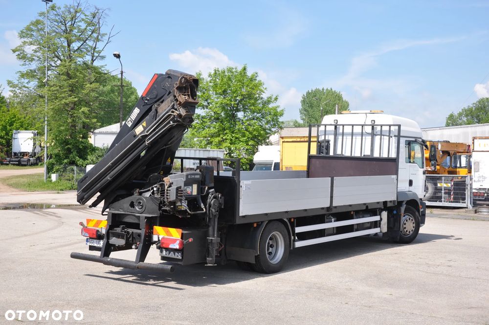 MAN TGM 18.290  HDS KONTENERY BUDOWLANKA ważne UDT - 8