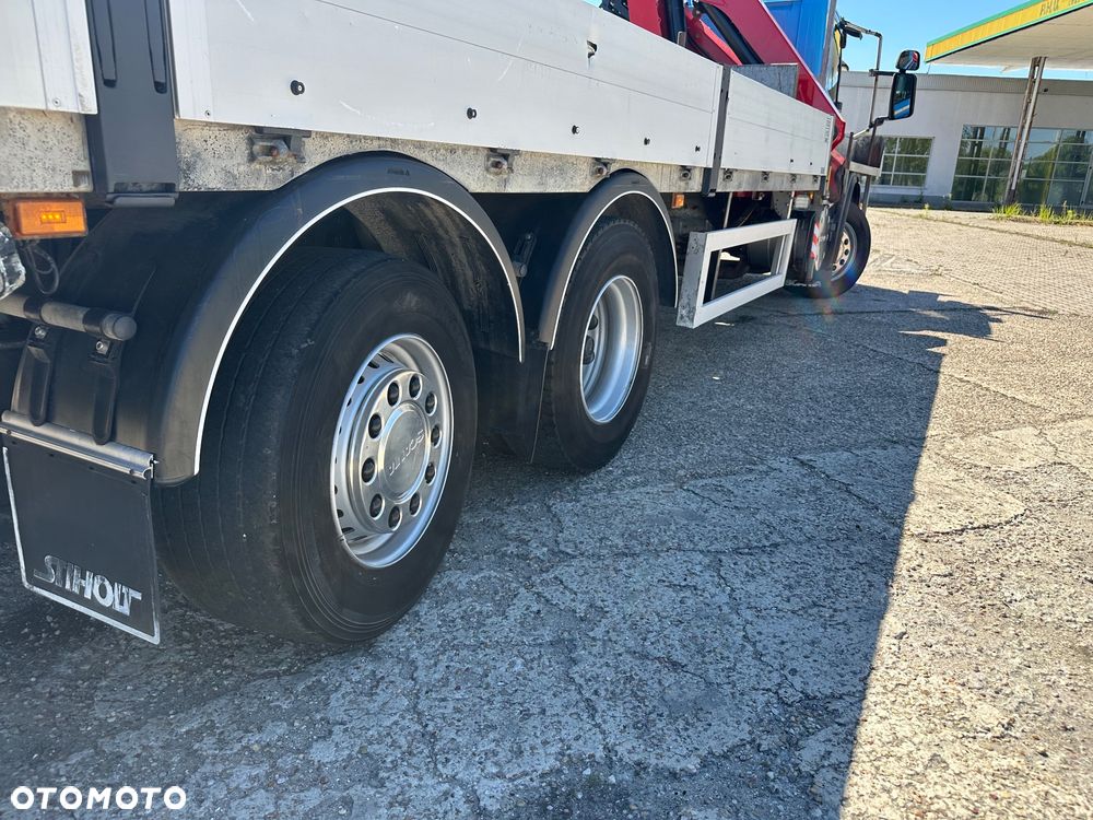 Scania P 280  HDS HMF 1720 K 3  DL. 8.2m do przewozu długich ładunków - 27