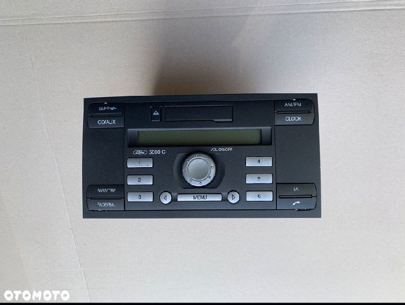 6S61-18K876 radio fabryczne ford fiesta mk6 lift fusion focus mk2 - 1