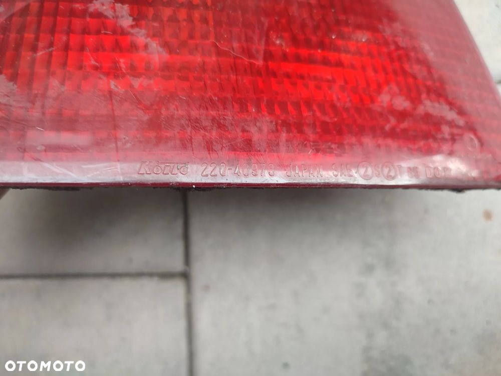 Lampa tył, tylna Kawasaki GPX 750 - 10