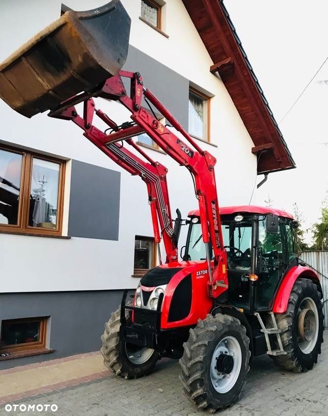 Zetor PROXIMA 7441 z oryginalnym ładowaczem czołowym rok 2009 , 75 KM - 8