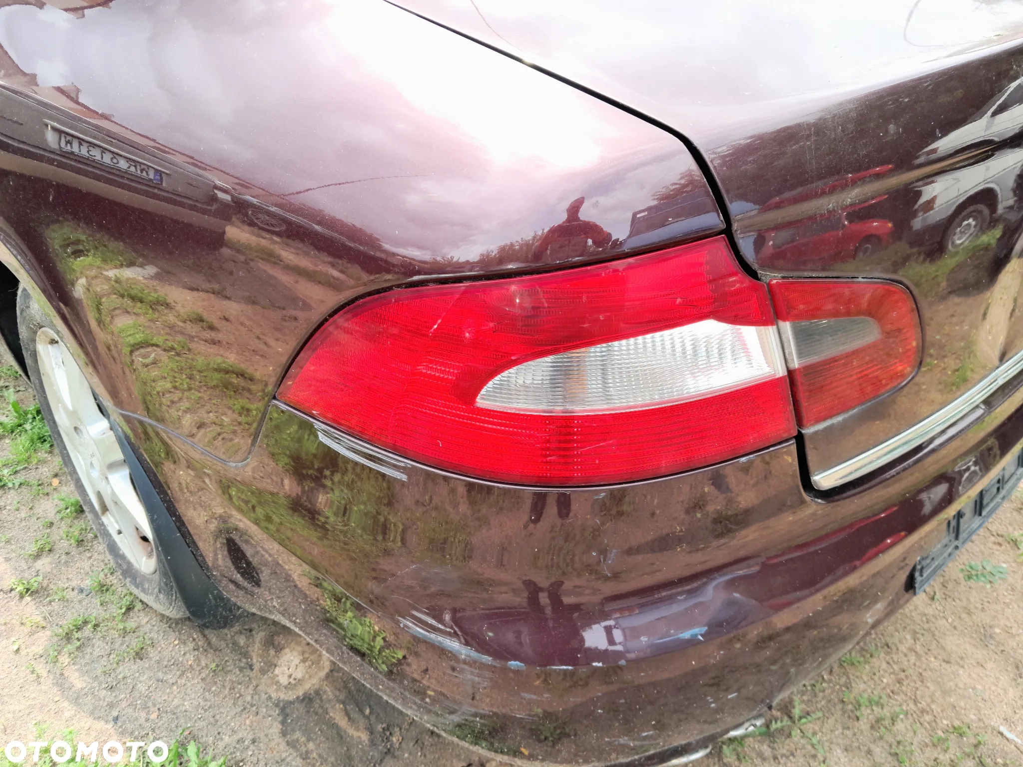 Lampa tylna lewa w błotnik SKODA Superb II 08-13r. Europa - 4