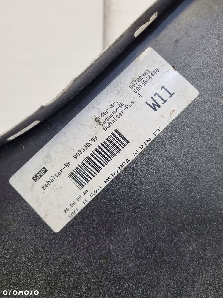 bmw 3 g20 sedan m-pakiet zderzak tył tylny - 9