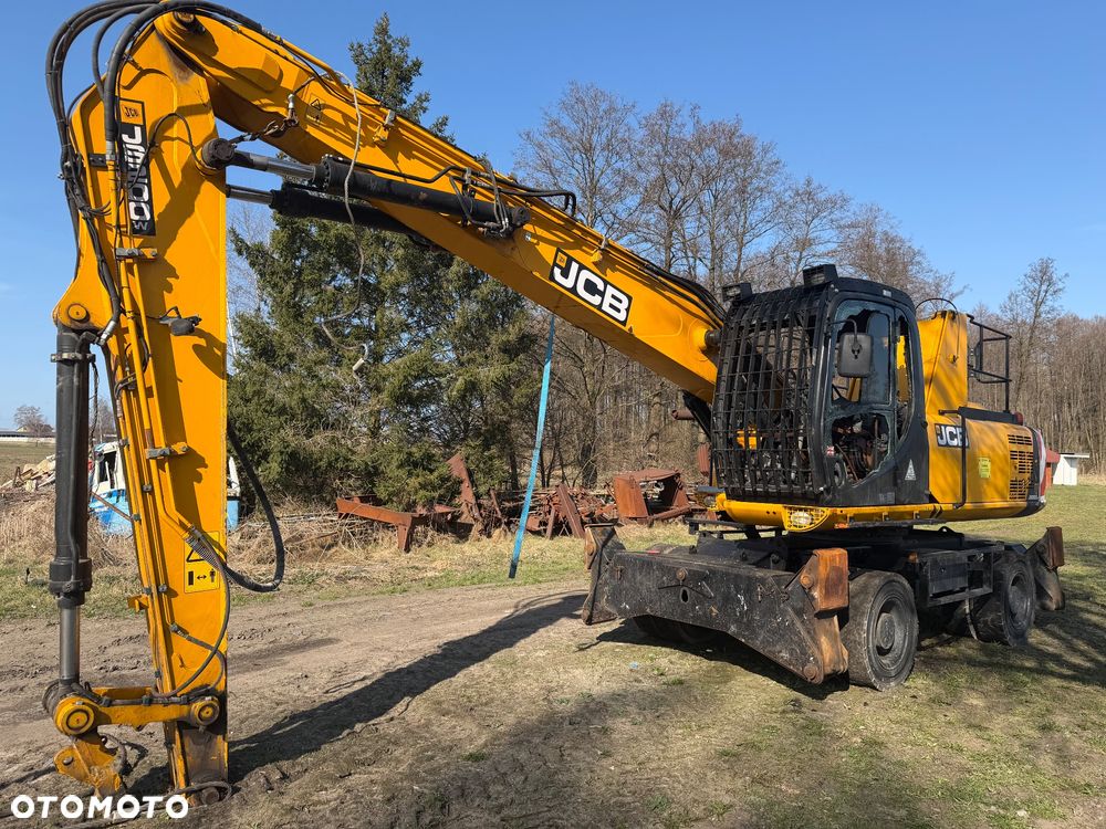 JCB Koparka Kołowa JS 220 w uszkodzona - 1