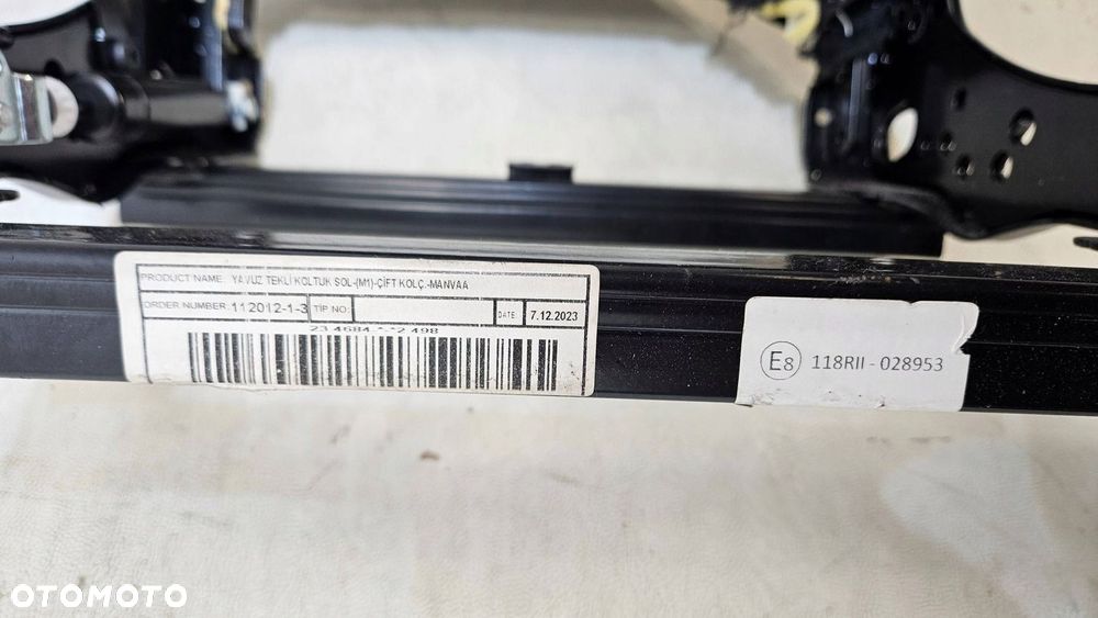 FOTEL PASAŻERA TYŁ TYLNY VW CRAFTER II MAN TGE OSOBOWY AUTOBUS - 11