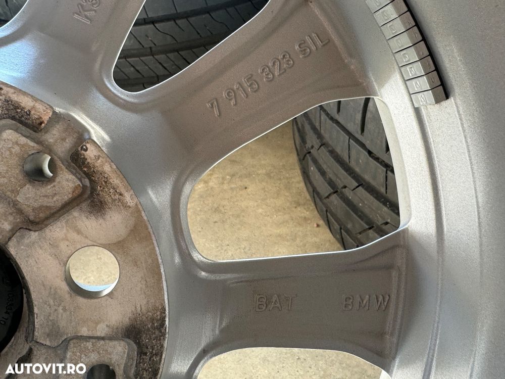 Vând jante originale BMW G21 pe 17” cu anvelope de vară ca noi - 7