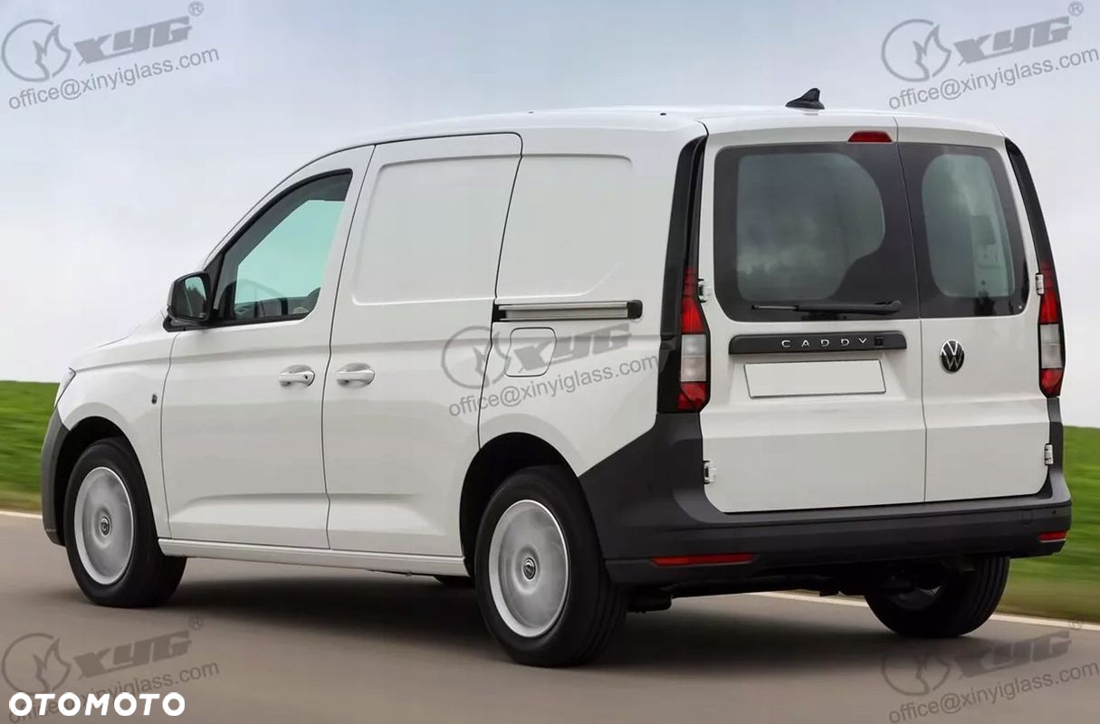 SZYBA TYLNA VOLKSWAGEN CADDY 2021- PRAWA ZIELONA - 2