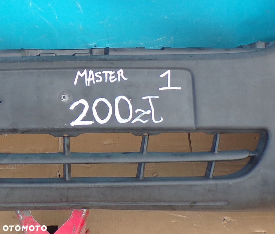 MASTER 3 zderzak przód przedni CZARNY - 1