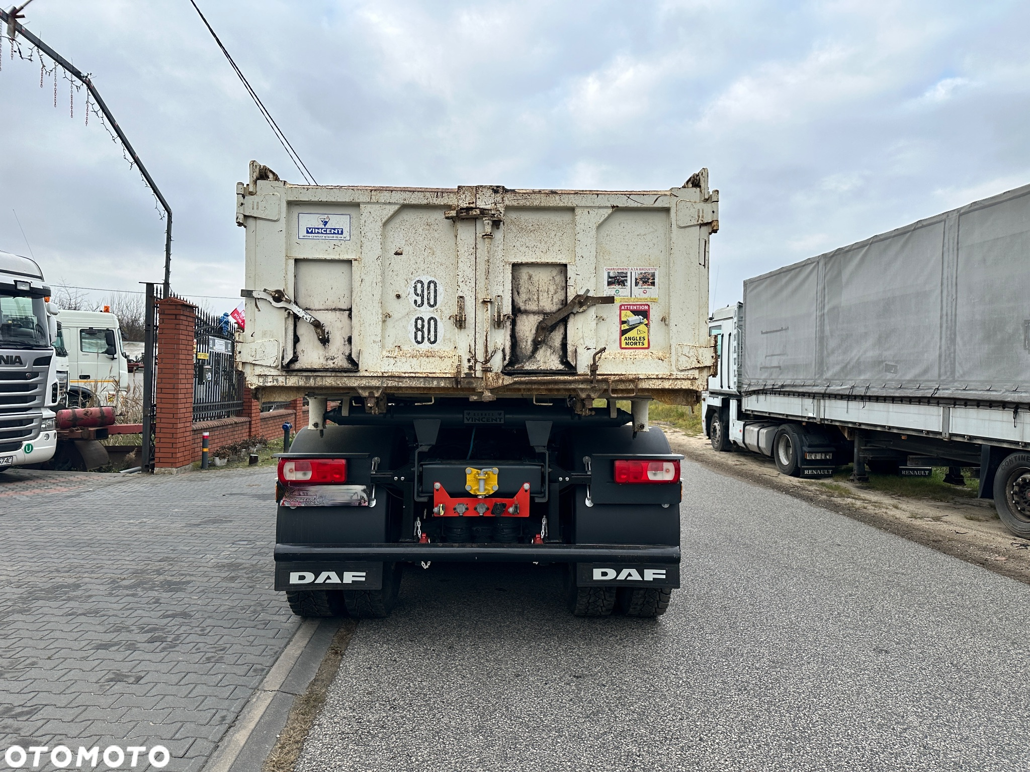 DAF CF 410 Euro 6 6x4 Wywrotka 5,20 m + BORDMATIC Klapo-drzwi - 5
