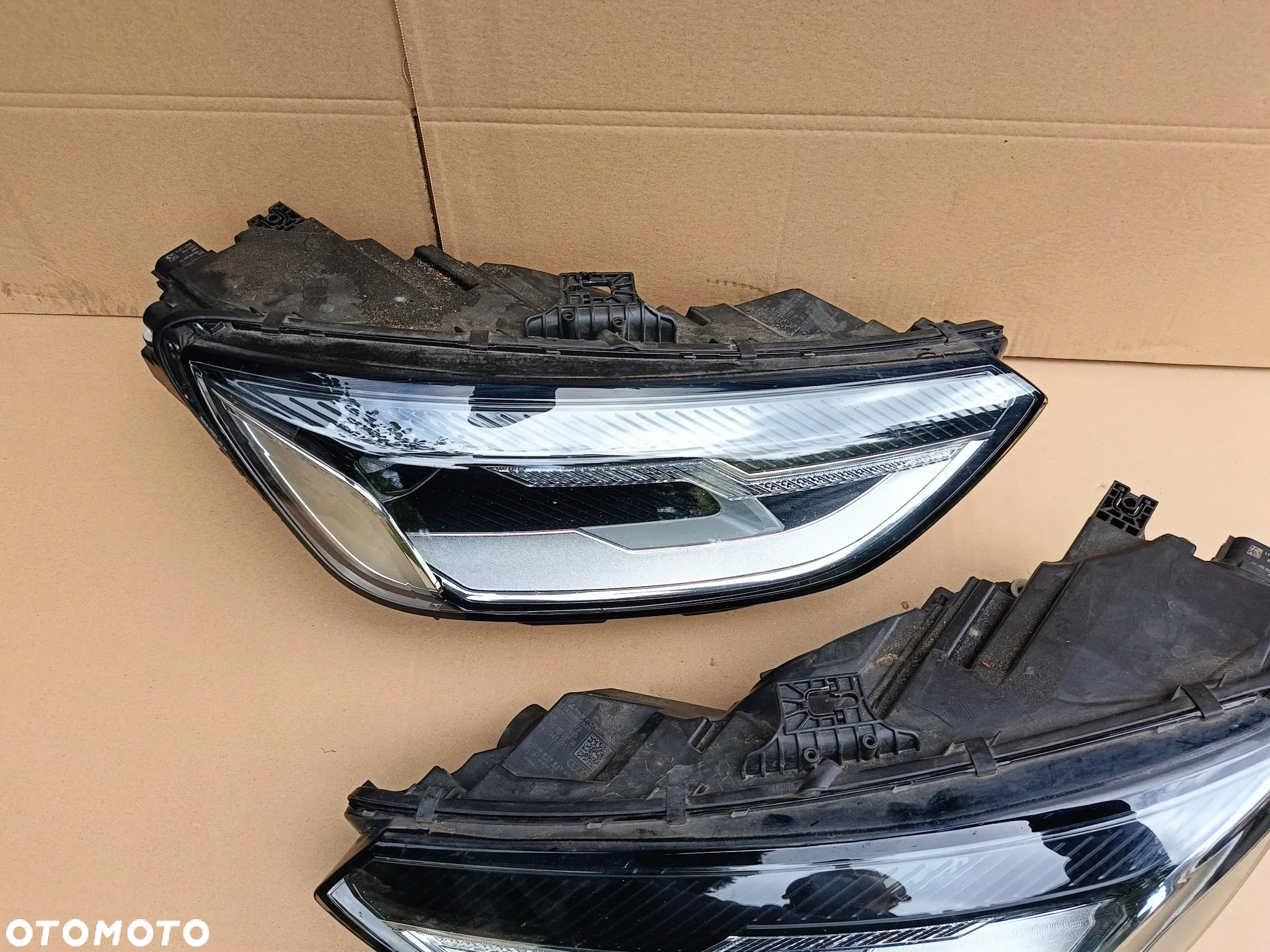 Full Led przedni prawy lewy Audi A4 B9 lift lampa 8W0 - 2
