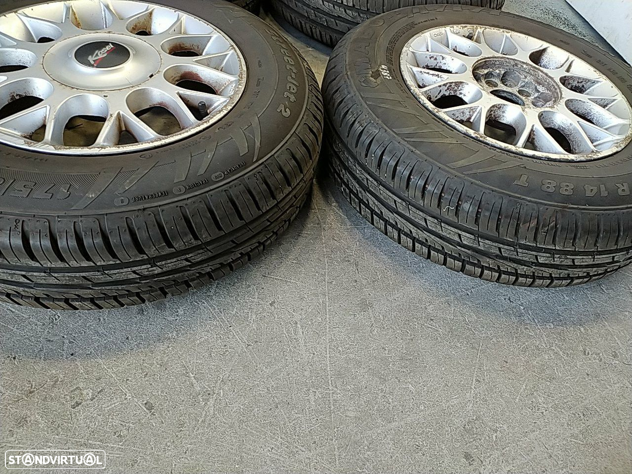 Conjunto De Jantes Volkswagen Golf Iv (1J1) - 2