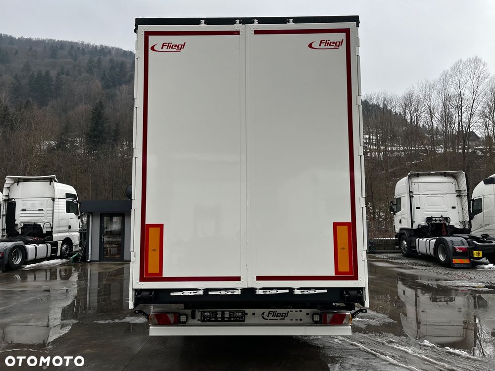 Fliegl Firanka Mega Coil // 2014 Rok // SAF // Dach podnoszony // 385/55 R19.5 // - 5