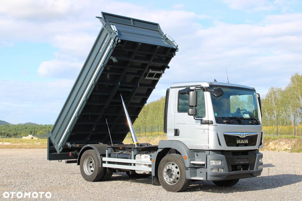 MAN TGM 18.290 Nowy 3-stronny Wywrot Kiper Wywrotka Duża ładowność 10700 kg Blokada Atego Antos Arocs Axor TGS TGX - 5