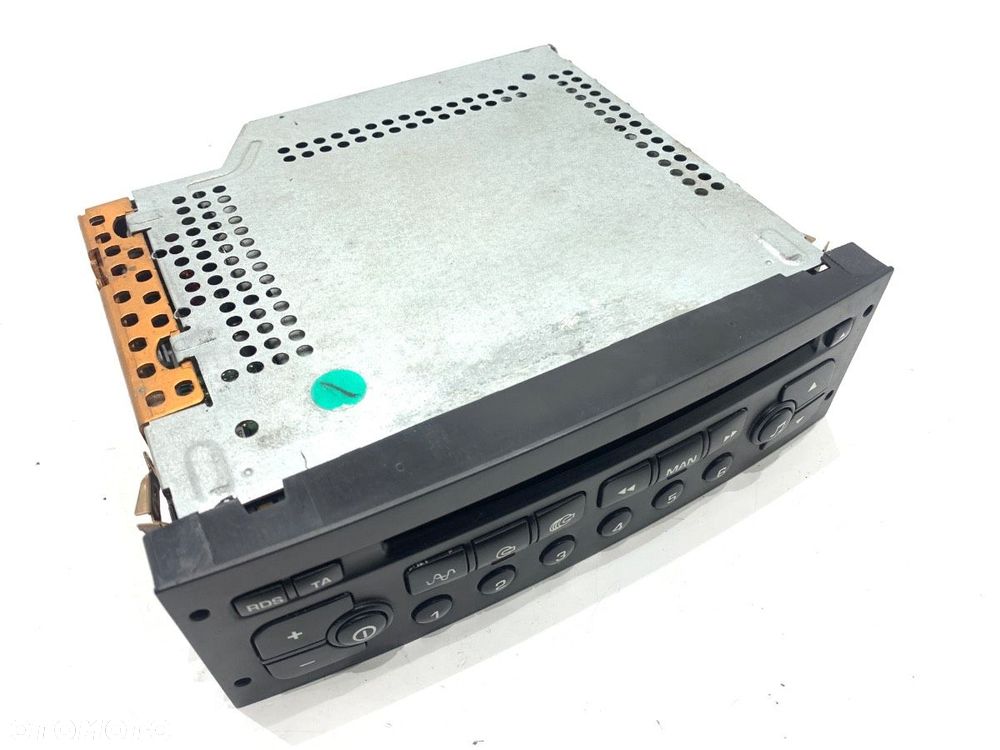 RADIO  PEUGEOT 307 (3A/C) 2000 - 2012 1.6 16V 80 kW [109 KM] benzyna 2000 - 2007 96545978XT - 2
