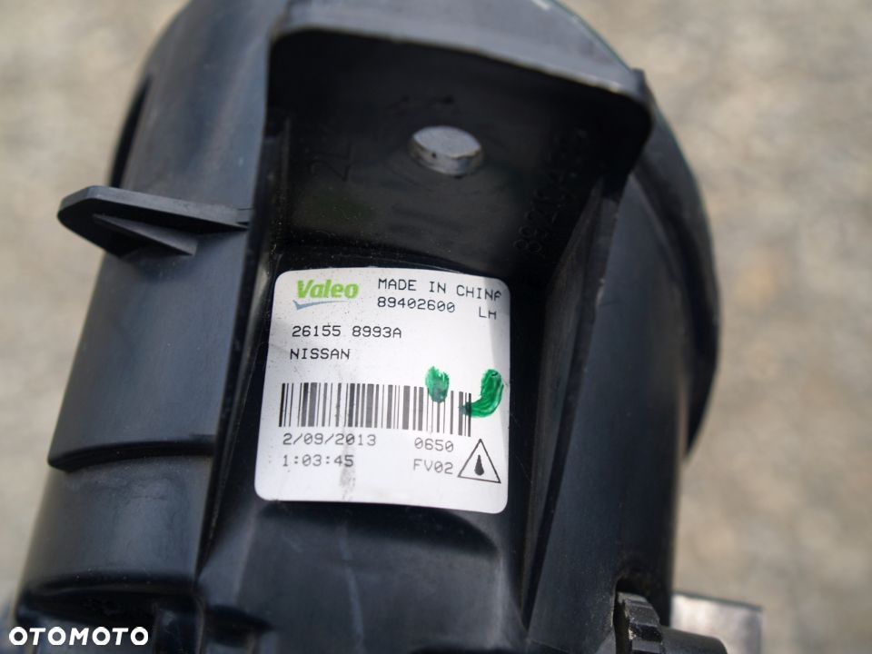 Nissan Murano Halogen lewy Murano X-Trail Infiniti Q60 G37 - 3