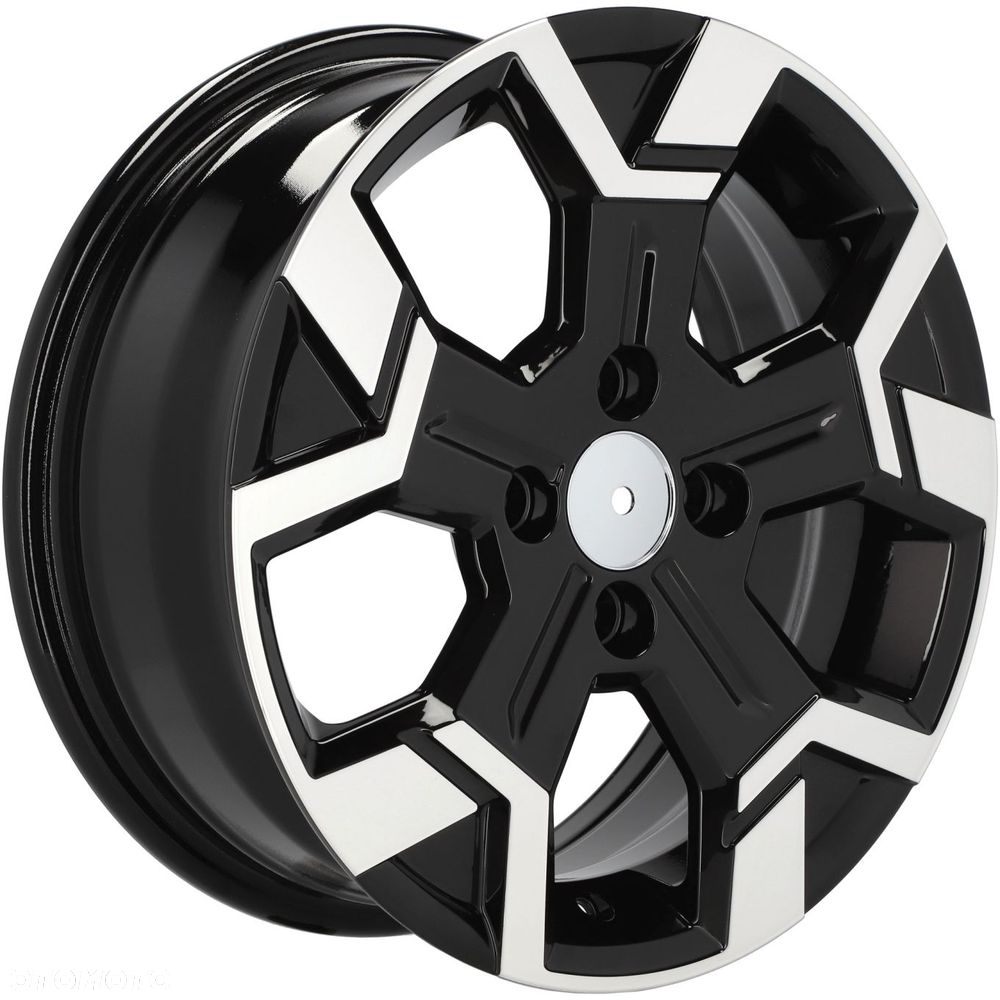 4x Felgi Aluminiowe 15 m.in. do DACIA Sandero I B90 II B52 Stepway III BJ1 Logan I L90 U90 F90 II L5 - 6