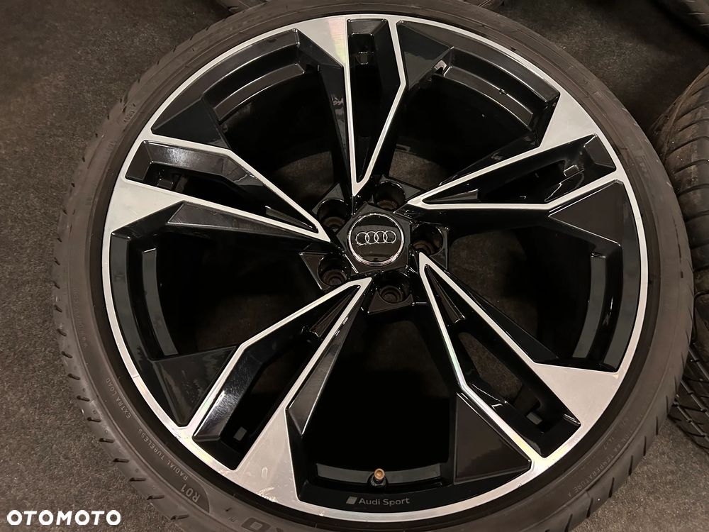 Oryginalne Koła Audi A5, S5, RS5 8T0, A4, S4, RS4 B8, B9 20 cali 5x112 4szt. Ładne! Opony letnie Pirelli! - 4